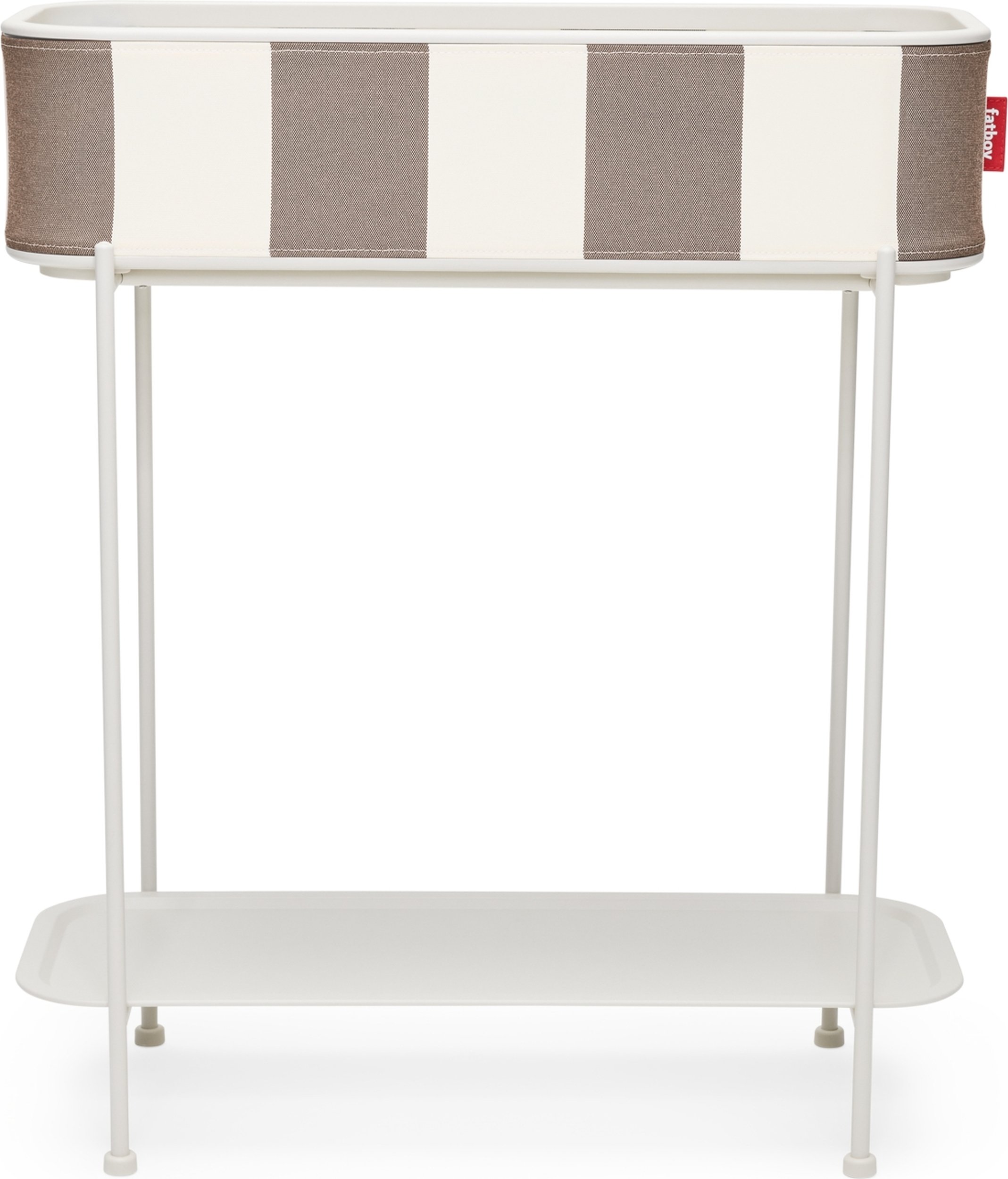 Konsola Adoreganizer w paski brązowo-beżowa