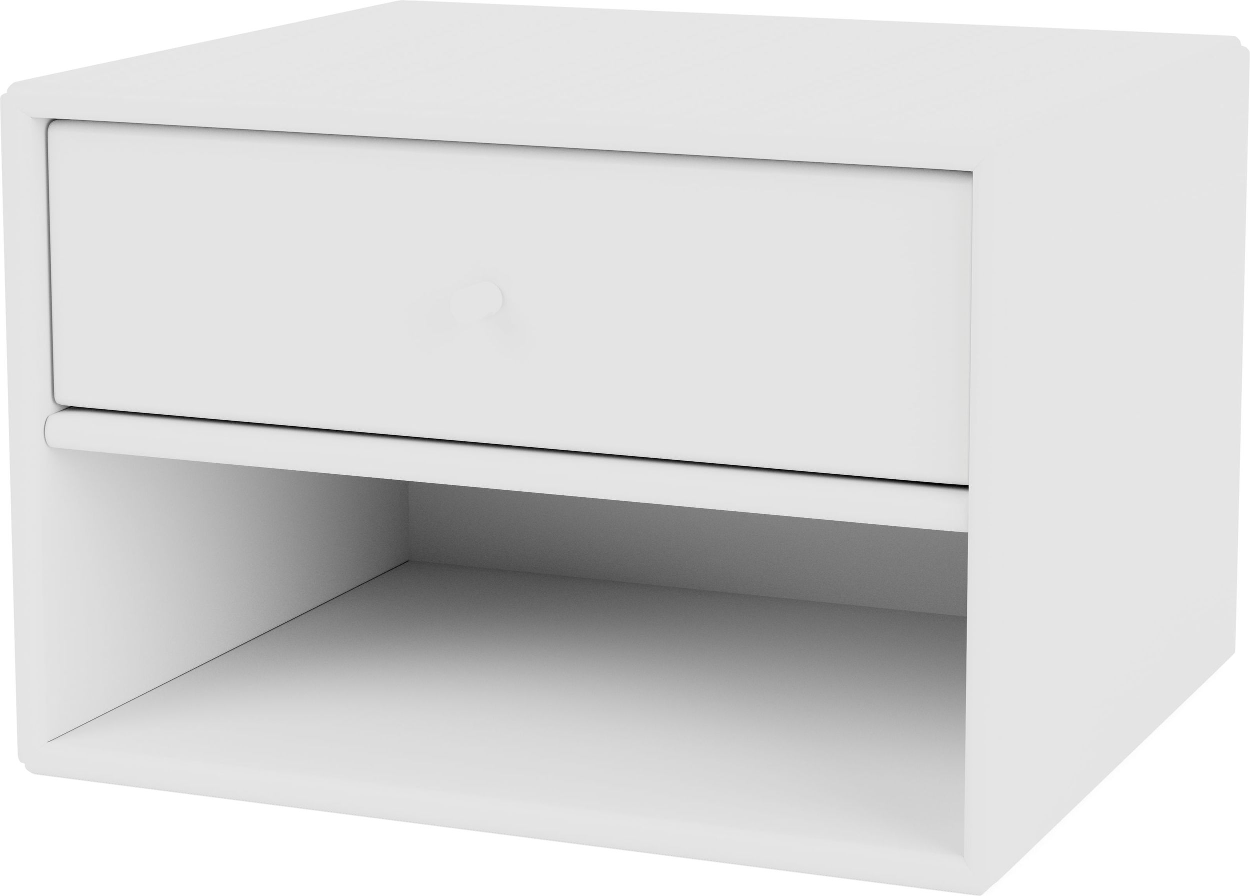 Szafka nocna wisząca Dash biała