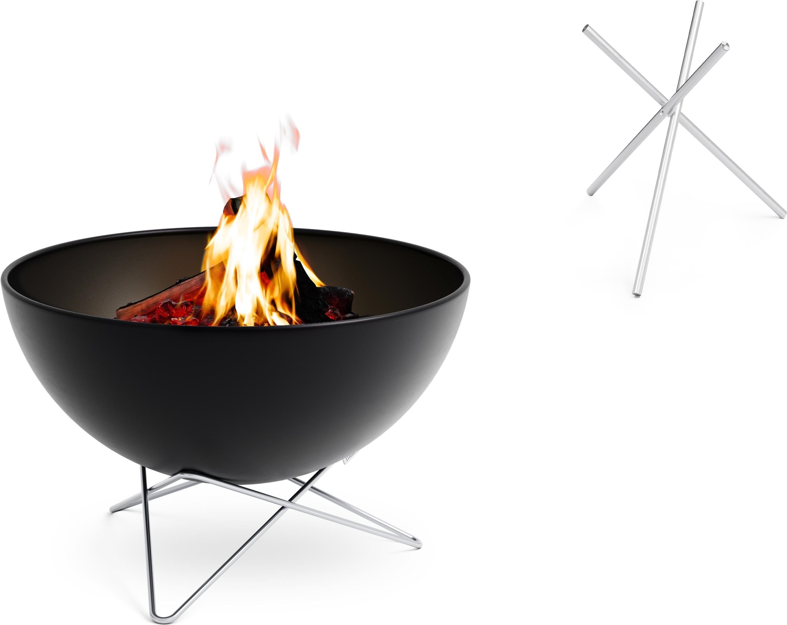 Palenisko Bowl 57 cm z 2 podstawami