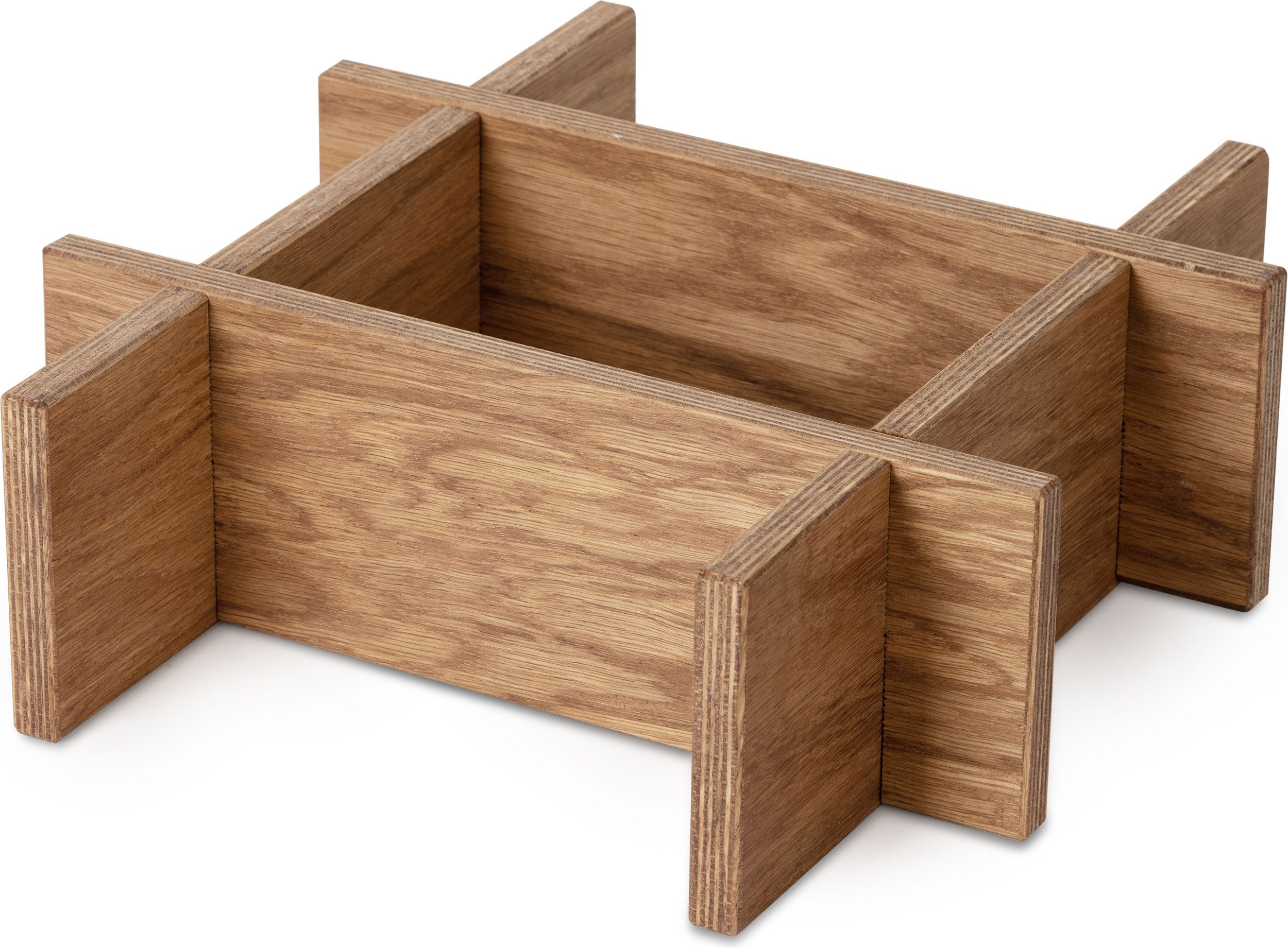 Podstawa BaseMORE ciemny dąb do doniczki samonawadniającej GrowMORE