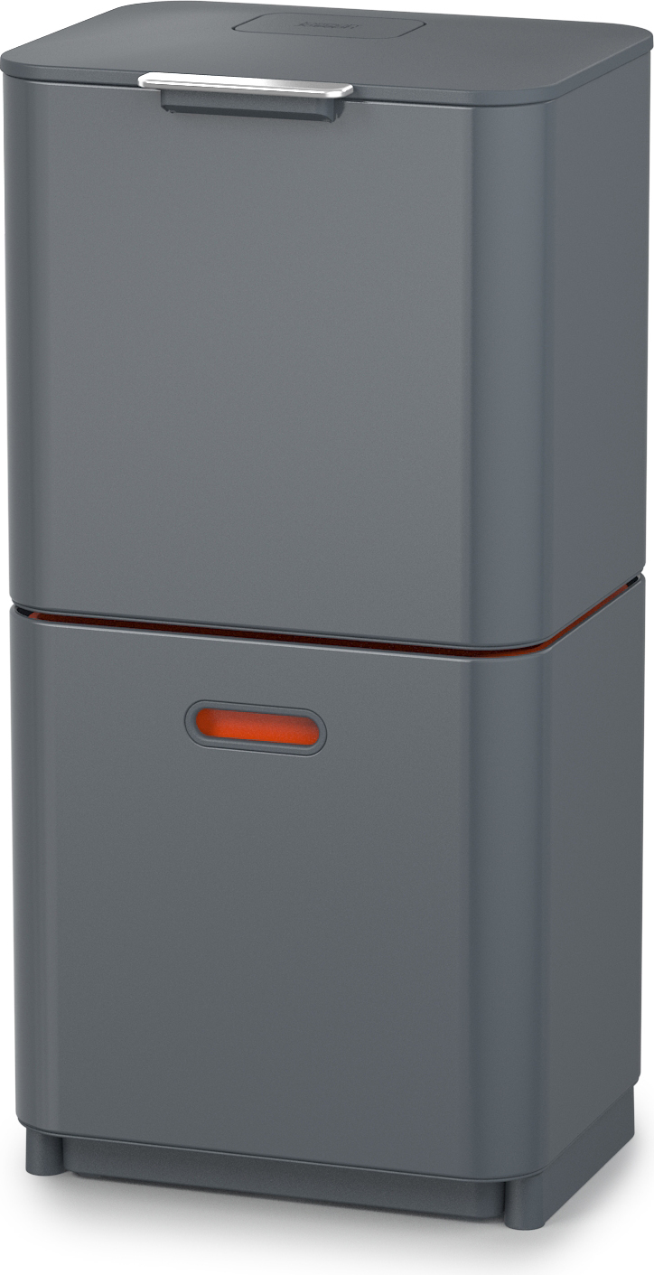 Kosz na śmieci Totem Max 60 l grafitowy