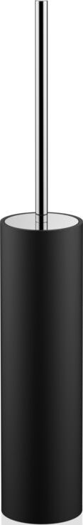 Szczotka do WC Stone chrom-czarna