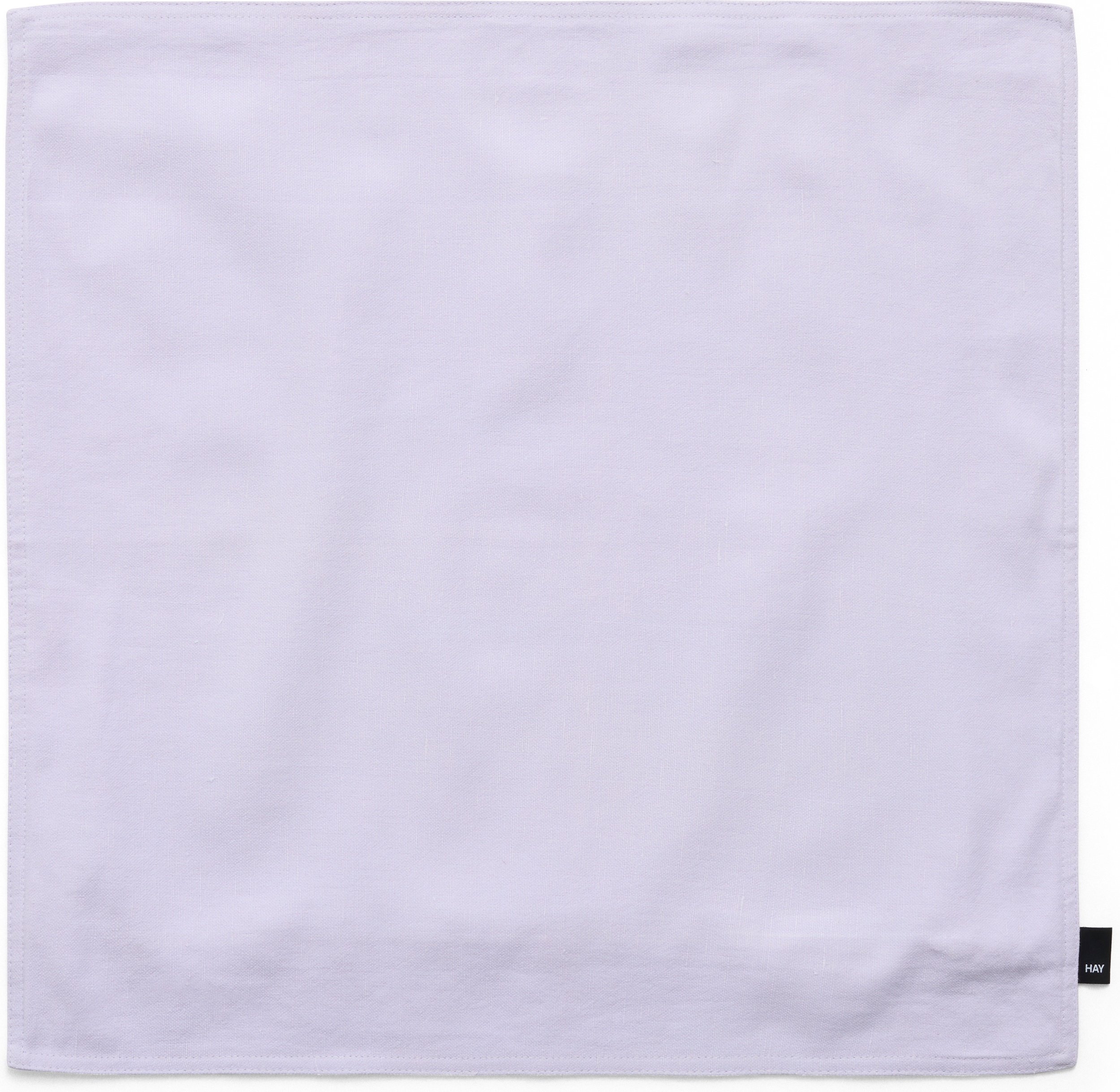 Poszewka na poduszkę Hay Linen 50 x 50 cm lawendowa
