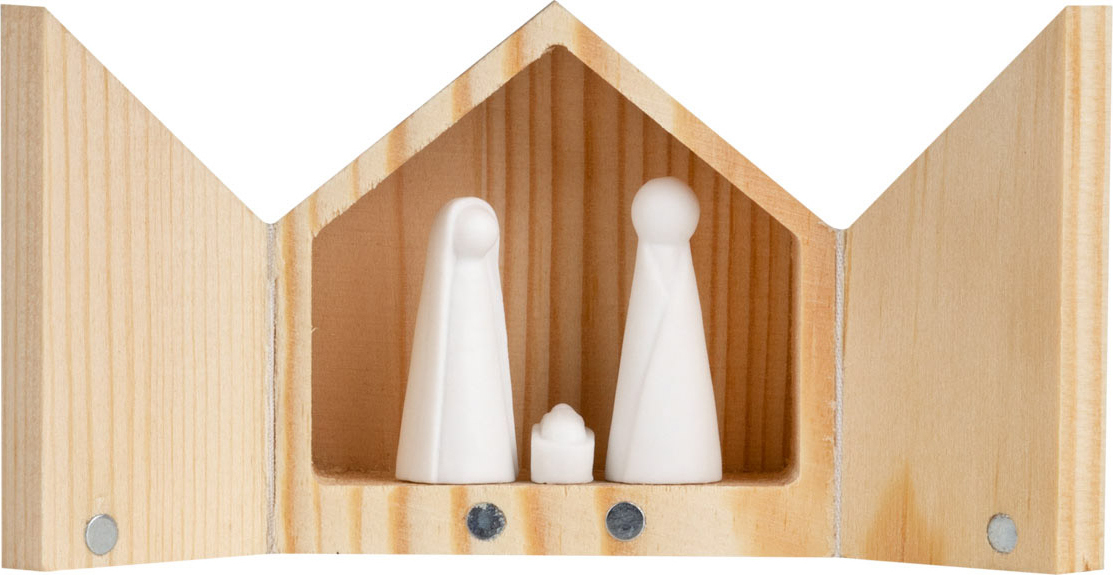 Dekoracja świąteczna Raeder szopka mini