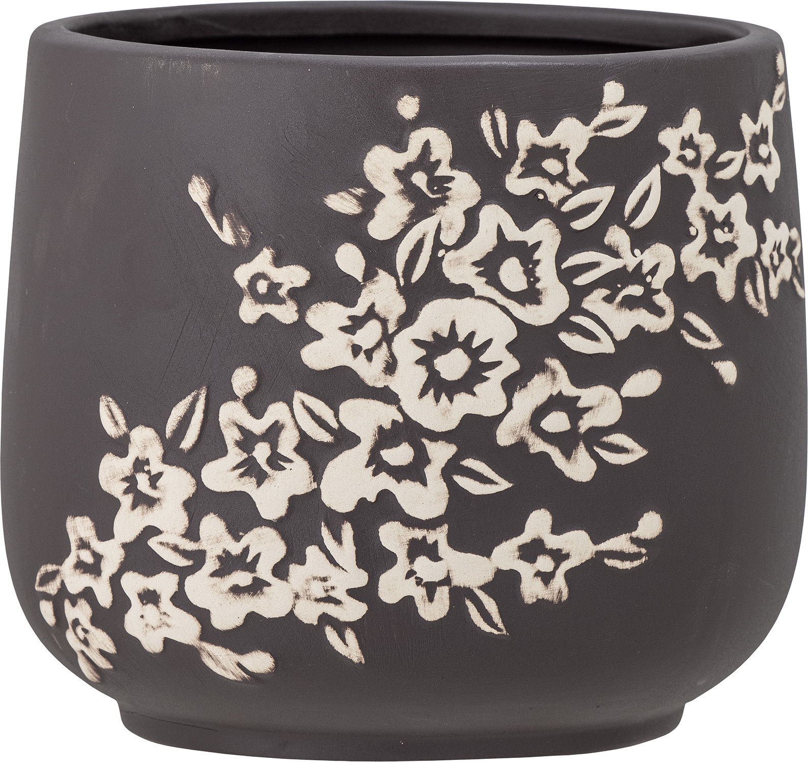 Osłonka na doniczkę Betino 19 cm brązowa