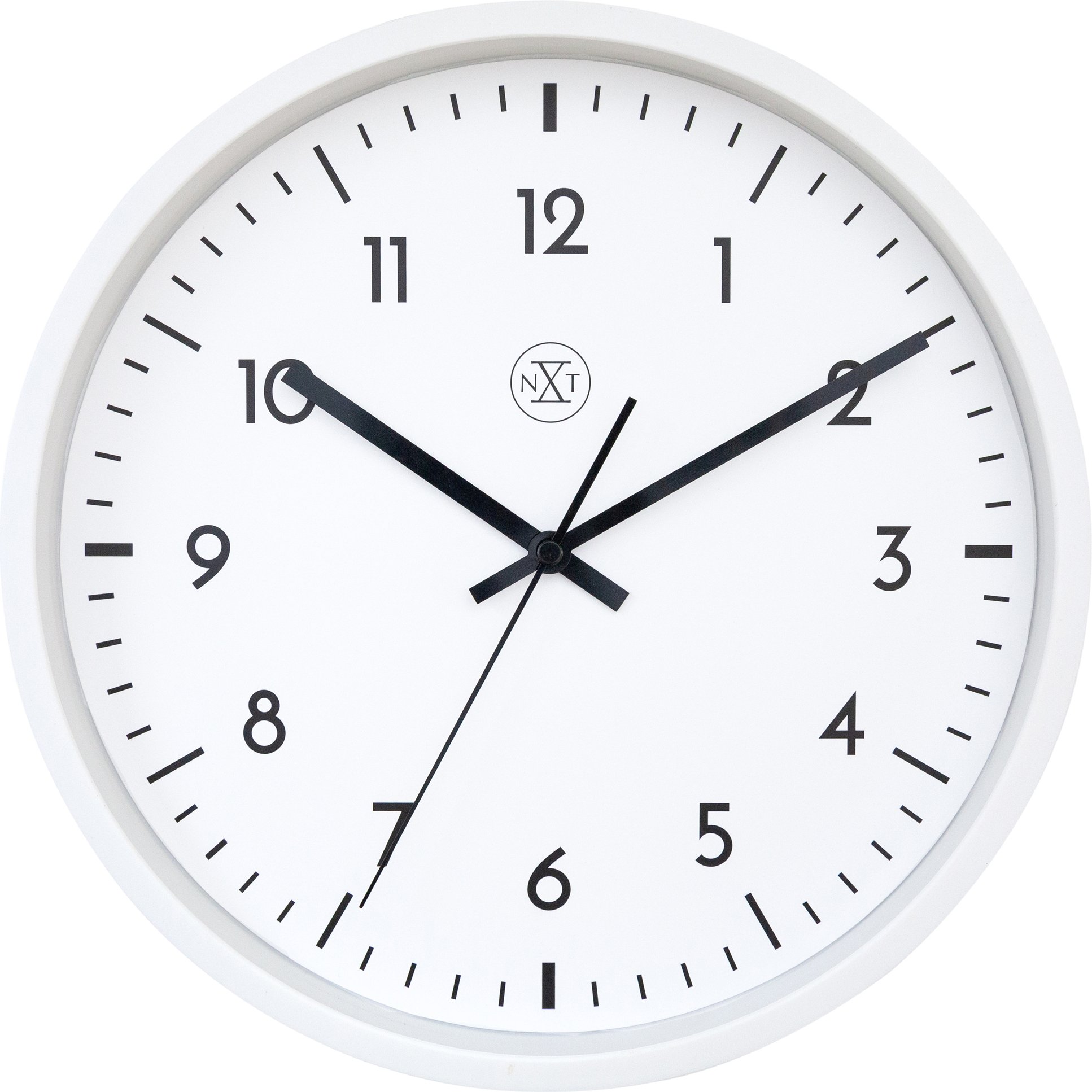 Zegar ścienny Easy big 30 cm biały