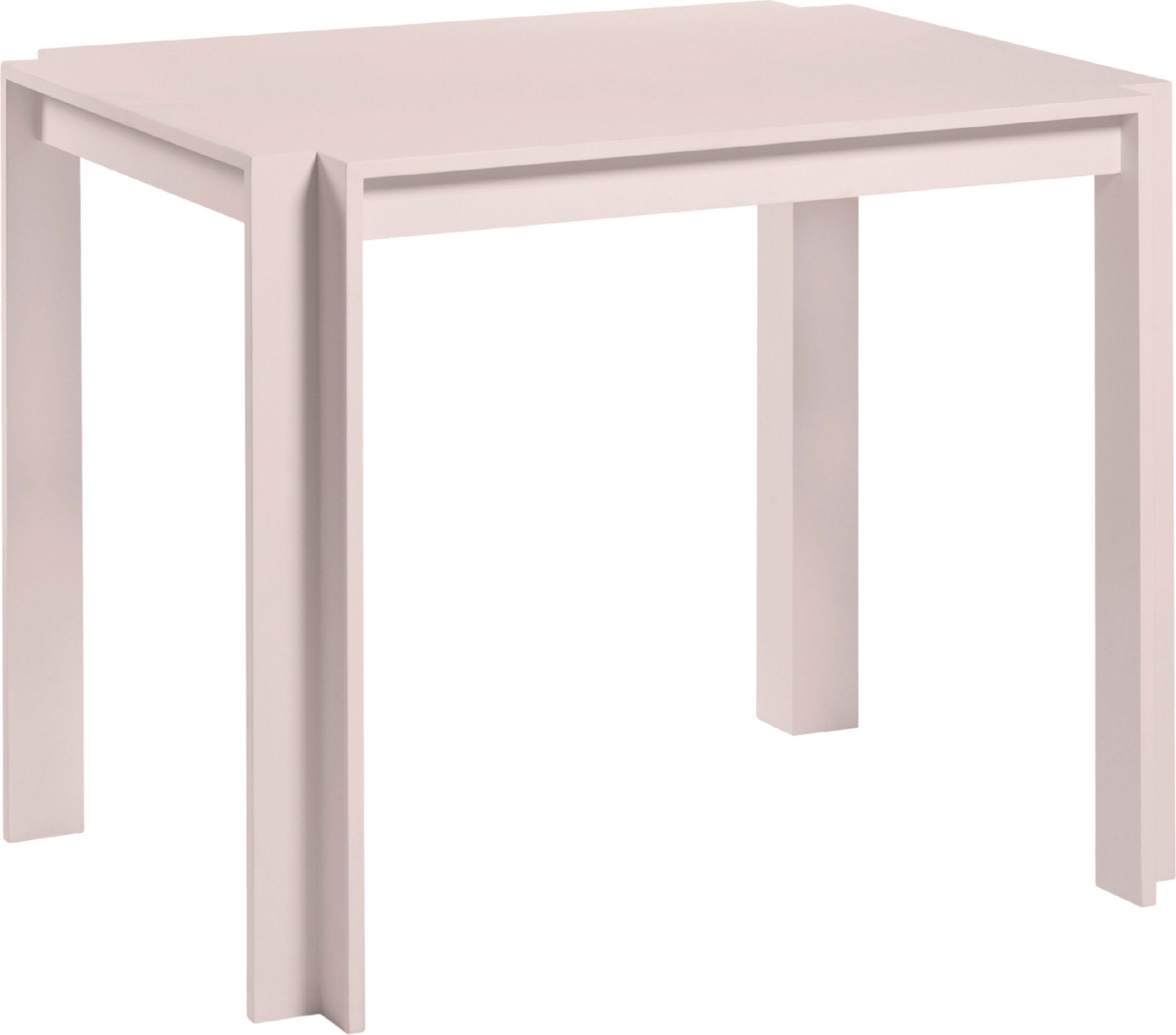 Stół Cora 70 x 90 cm liliowy drewno bukowe