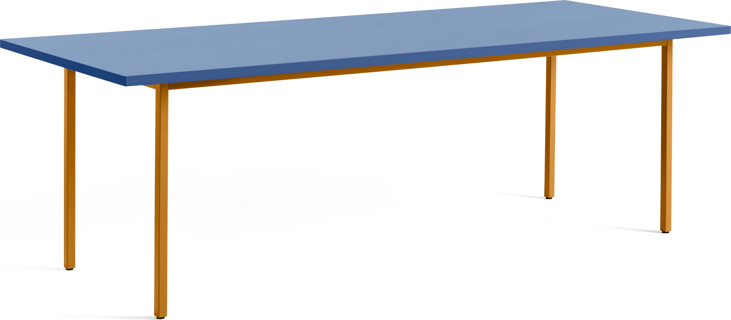 Stół Two-Colour 240 x 90 cm niebiesko-pomarańczowy