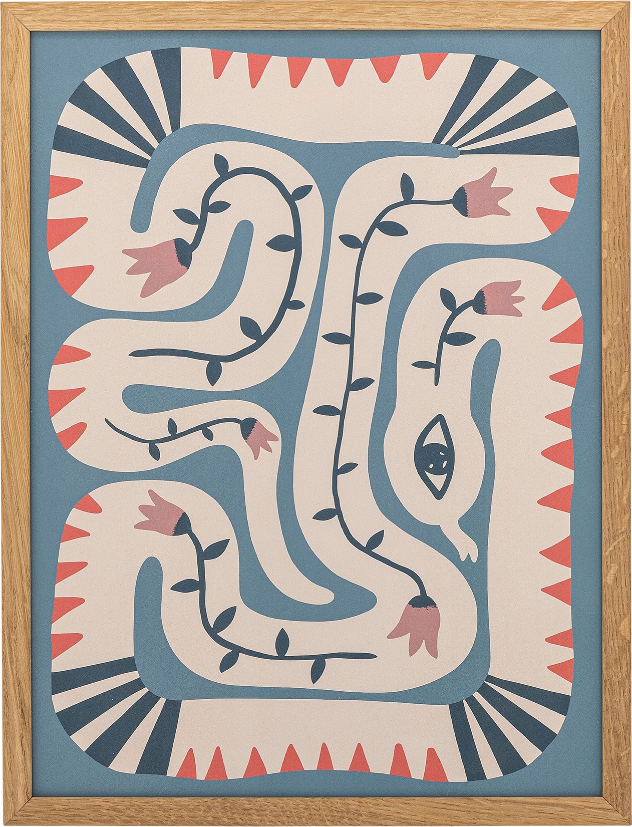 Obraz w ramie Hebi 32 x 42 cm