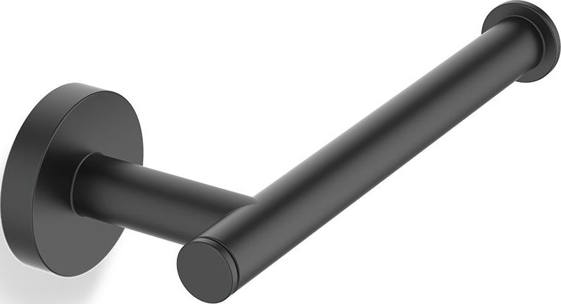 Uchwyt na papier toaletowy Basic czarny mat