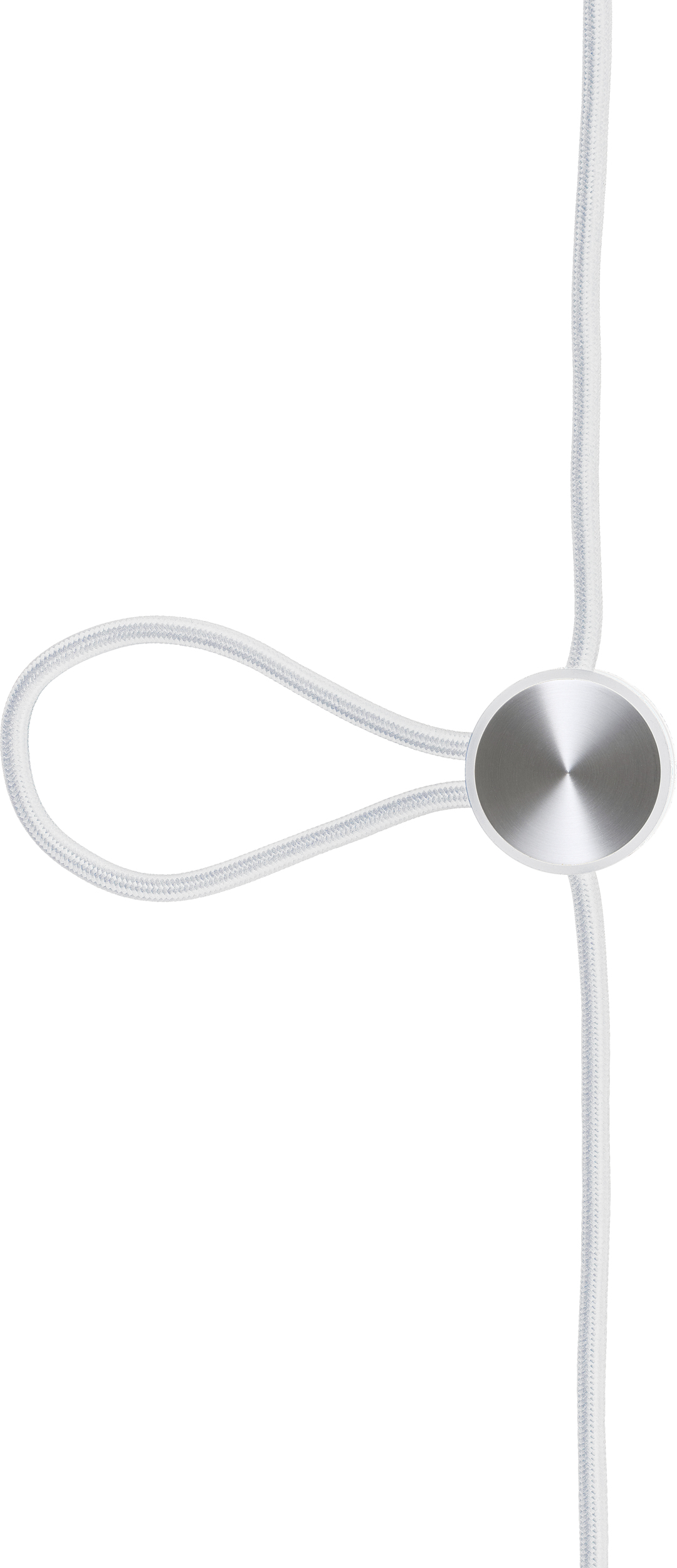 Regulatory długości kabla Le Klint biało-srebrne 3 szt.