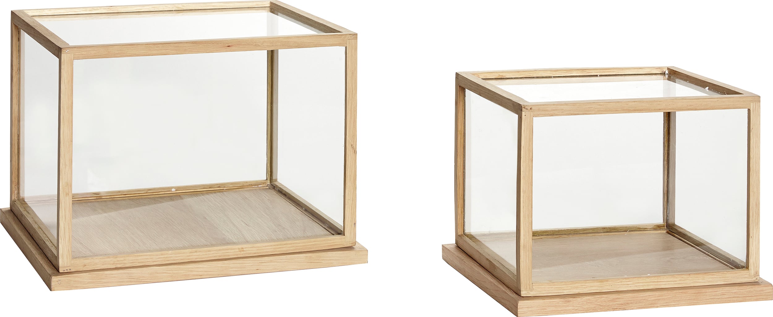 Ekspozytory szklane Spectacle L 2 szt.