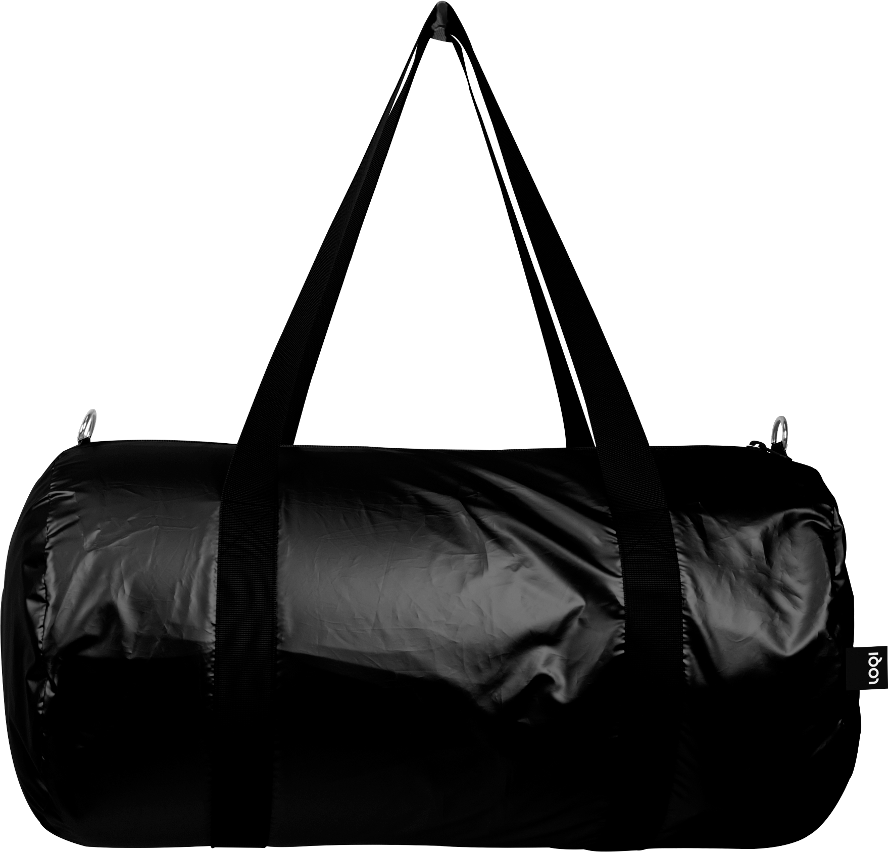 Torba LOQI Weekender Metallic czarna