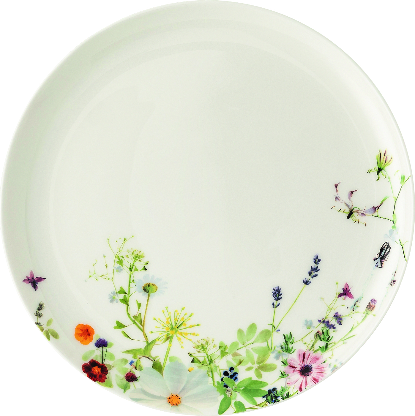 Talerz śniadaniowy Brillance Wiosenny Ogród 21 cm