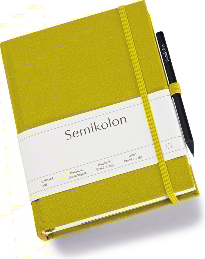 Notes podróżny Uni Grand Voyage zieleń matcha