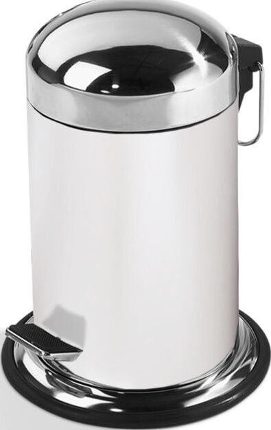 Kosz łazienkowy na śmieci Basic 31 cm biały