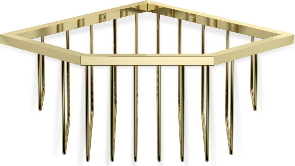 Półka prysznicowa narożna Corner złoty