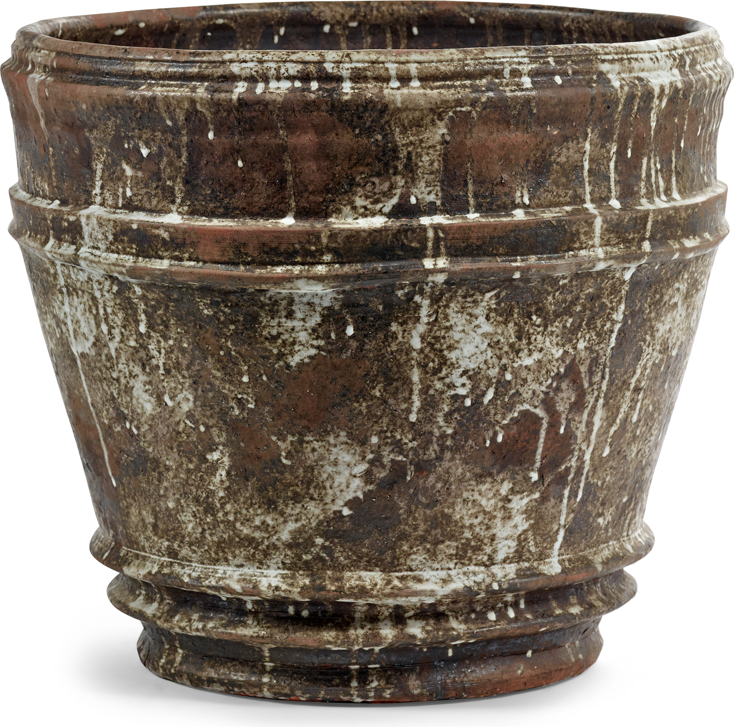 Doniczka Mesa 51 cm brązowa