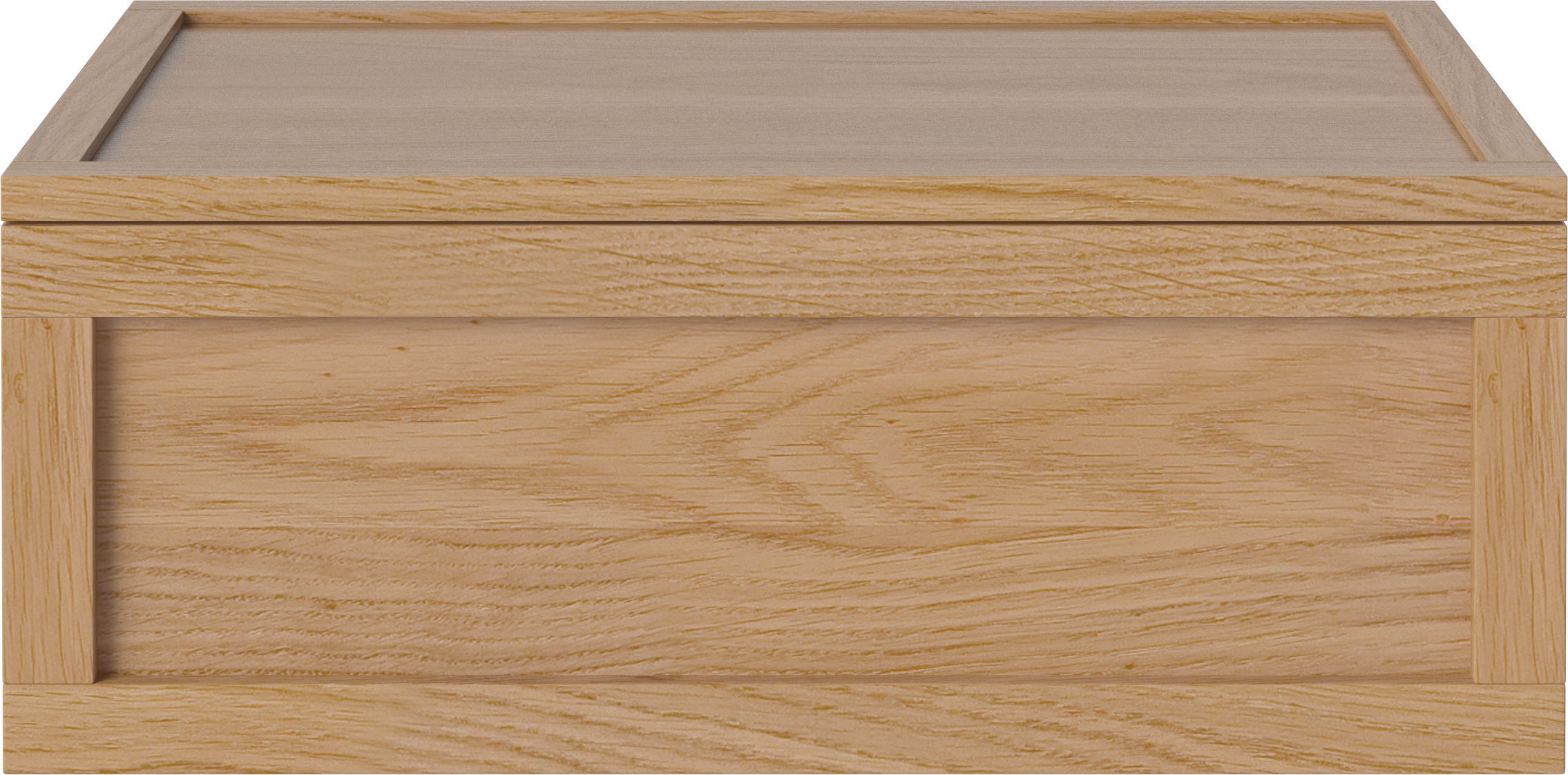 Pudełko do przechowywania Norie naturalny dąb drewniane