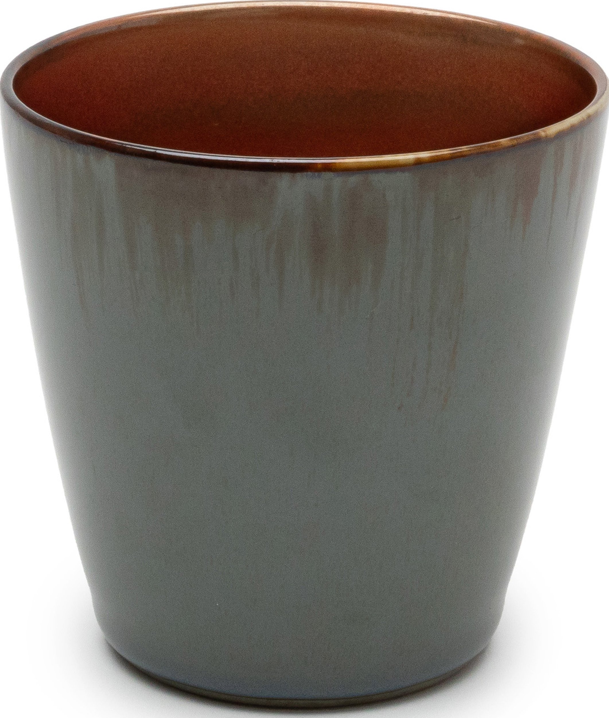 Kubek Terres de Rêves 180 ml niebiesko-czerwony