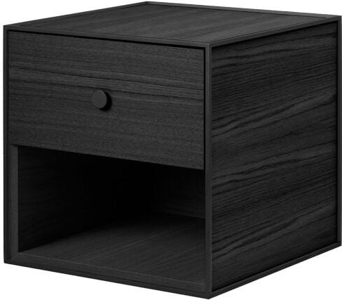 Szafka Frame 35 czarny jesion z szufladą