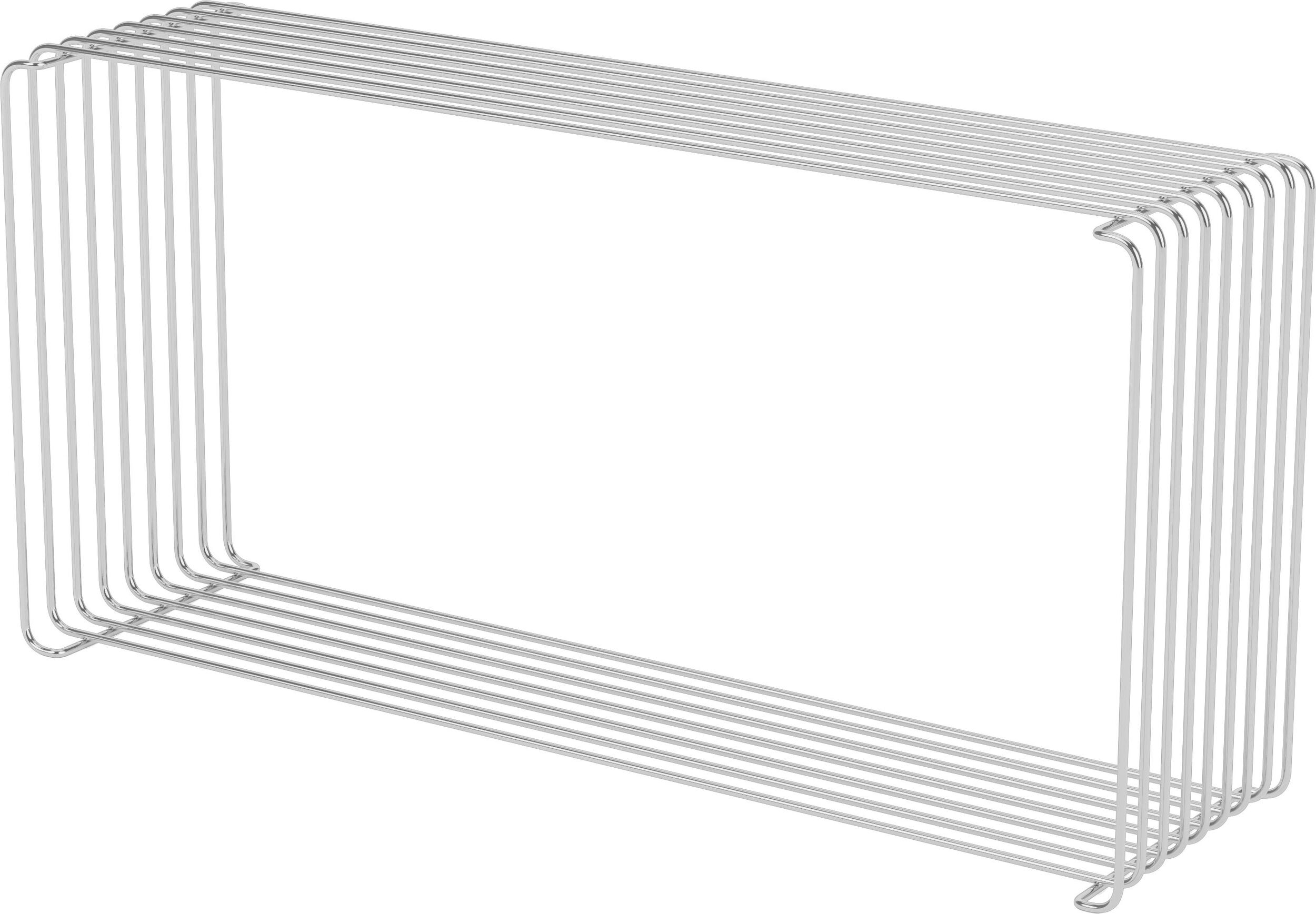 System modułowy Panton Wire 70 x 18,8 x 34,8 cm chromowany