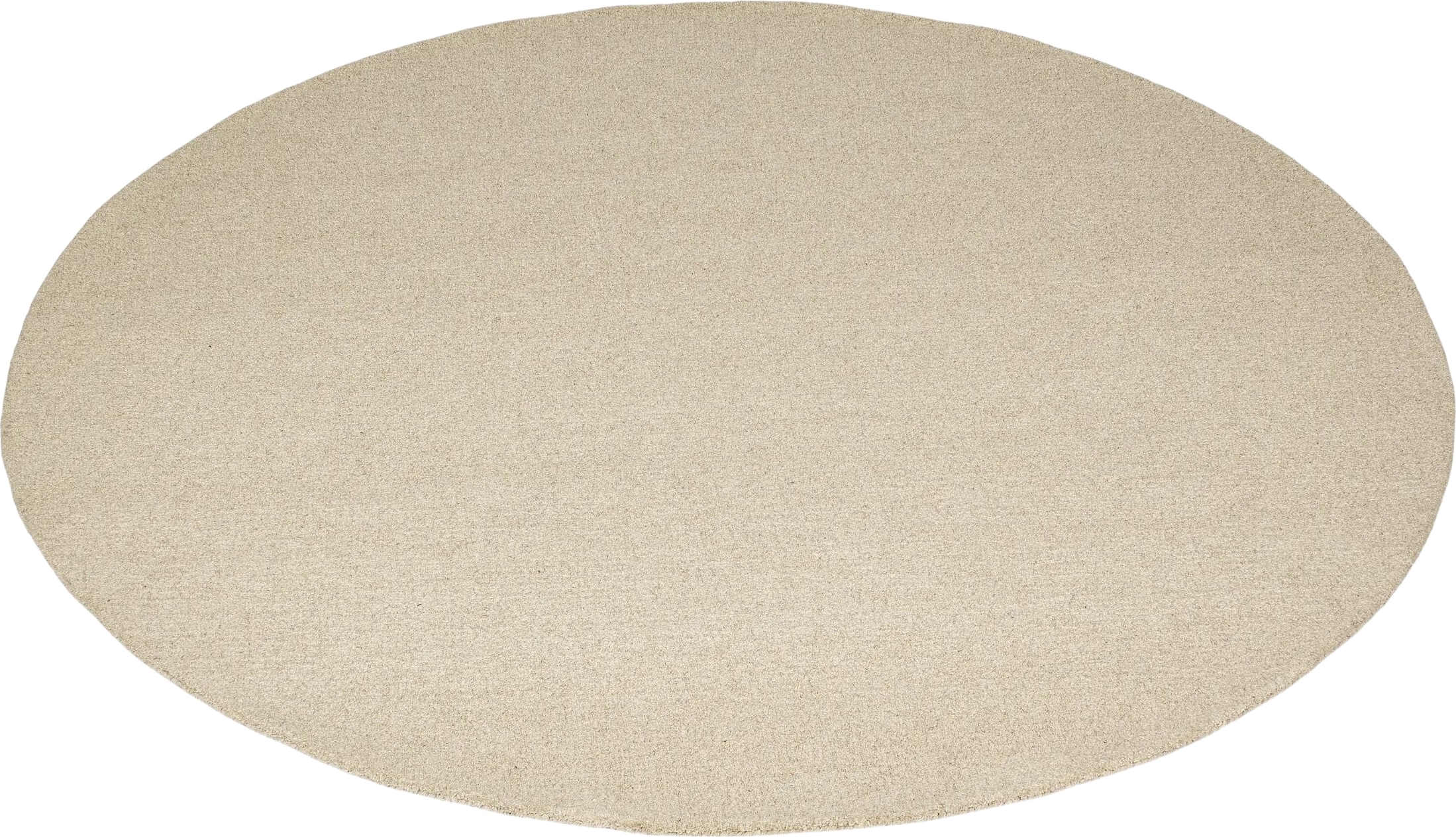 Dywan Natura okrągły 250 cm kremowy