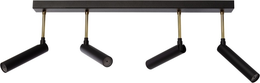 Lampa sufitowa lub kinkiet Lars 4 czarno-złota