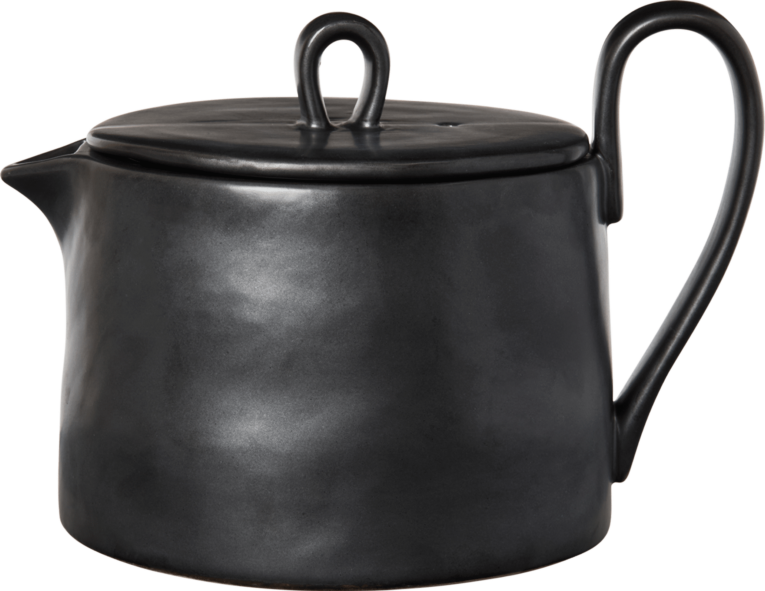 Dzbanek do herbaty Flow czarny