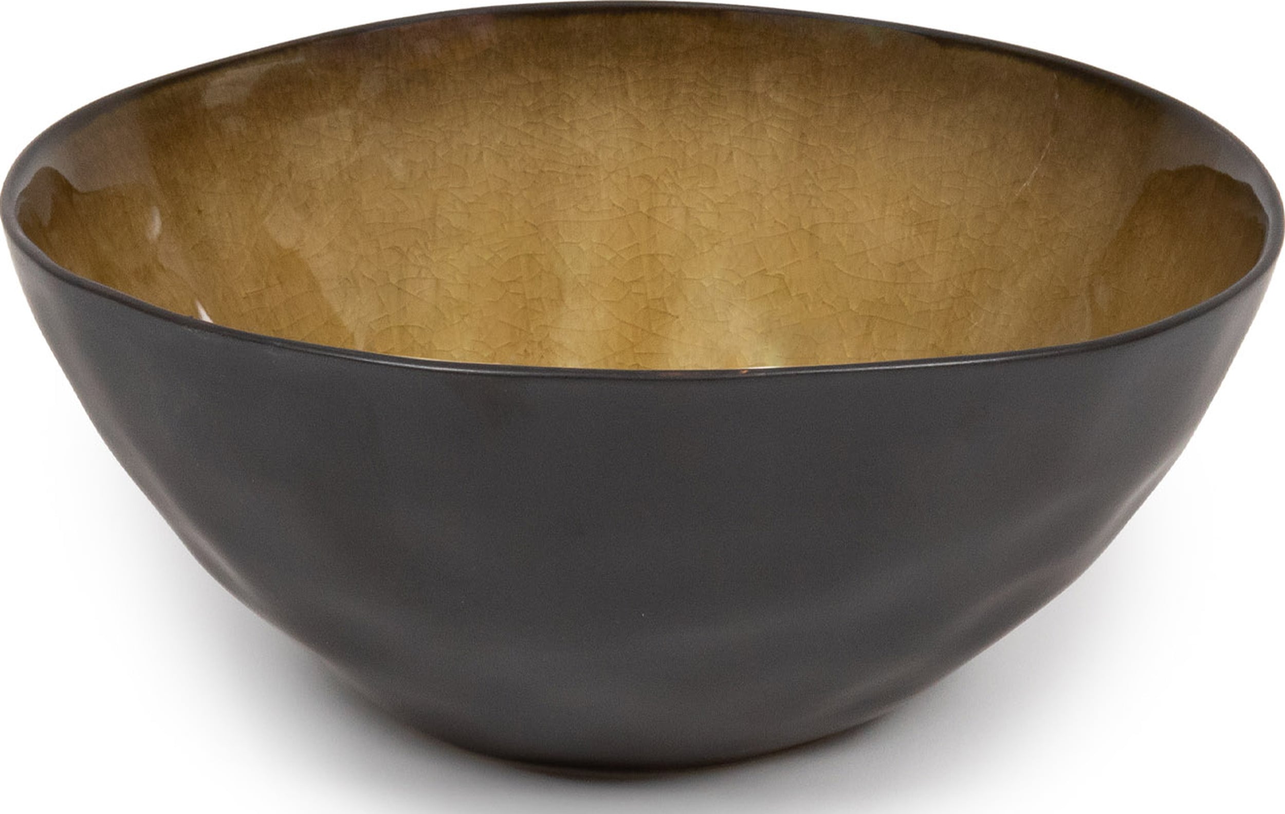 Miski Pure 16 cm brązowo-żółte 4 szt.