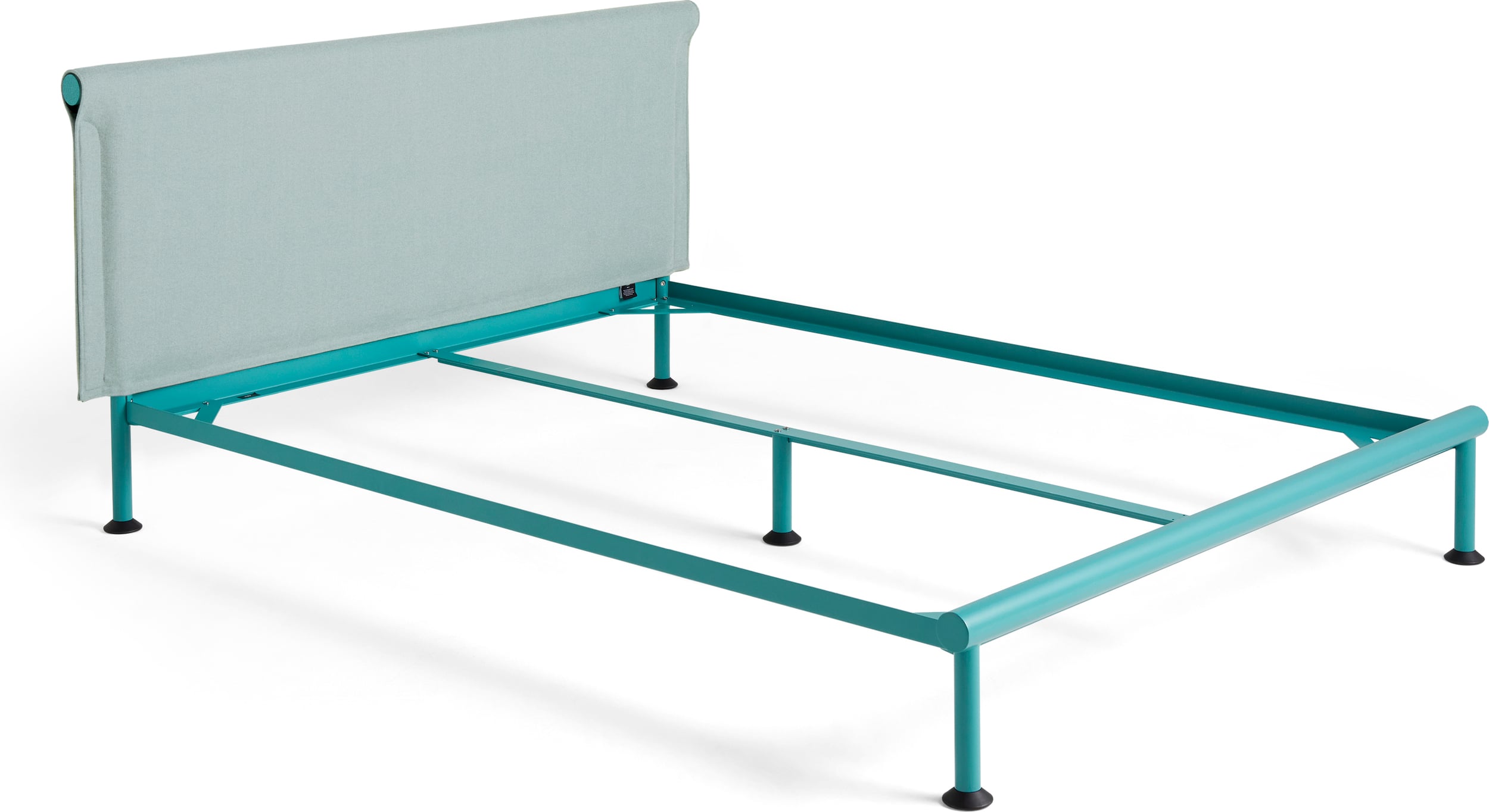 Rama łóżka Tamoto Linara 140 x 200 cm miętowo-turkusowa