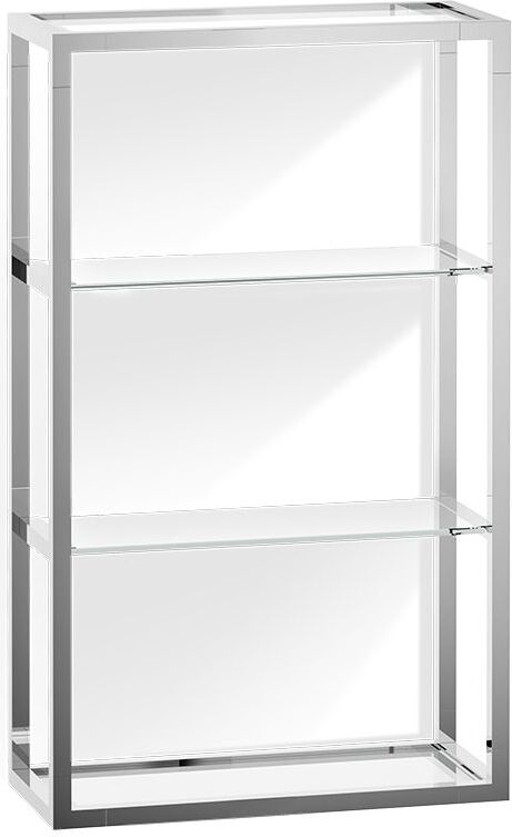 Półka łazienkowa Corner transparentna