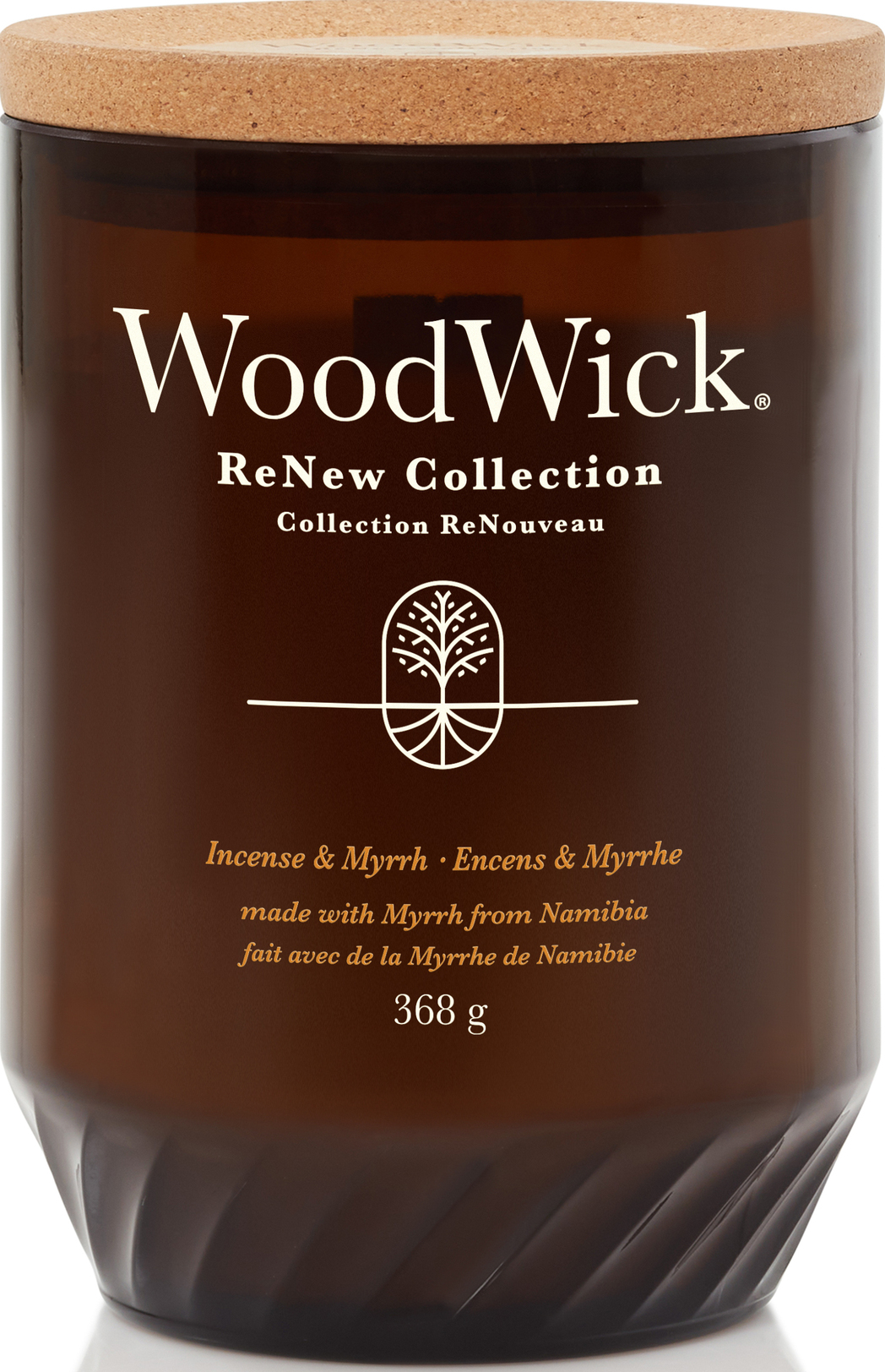 Świeca ReNew WoodWick Incense & Myrph duża
