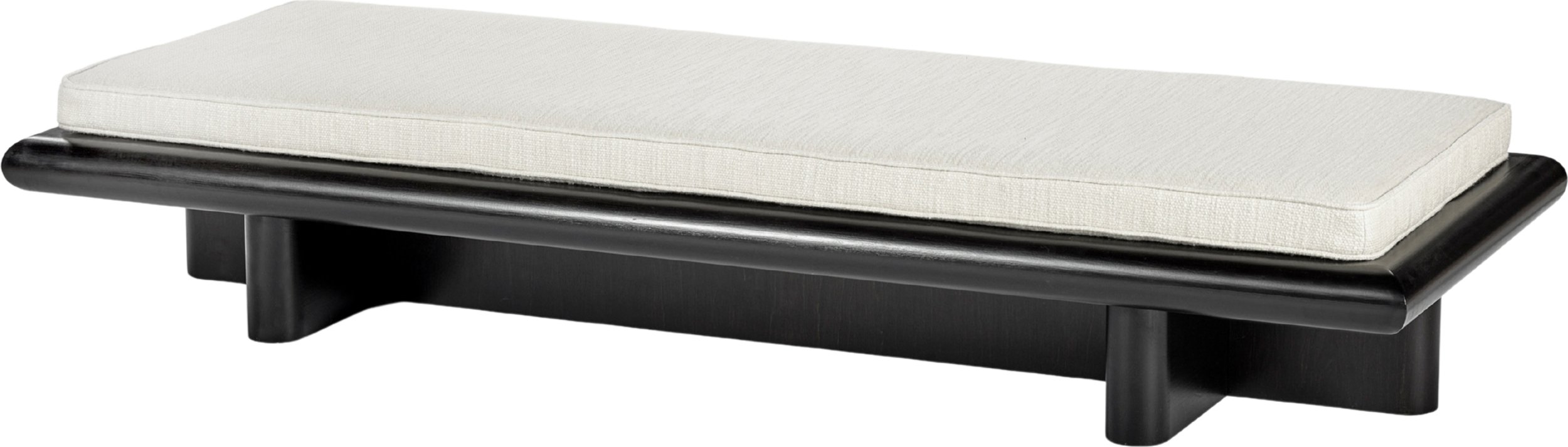 Ławka Taka Coco 194 cm kremowy drewno tulipanowca