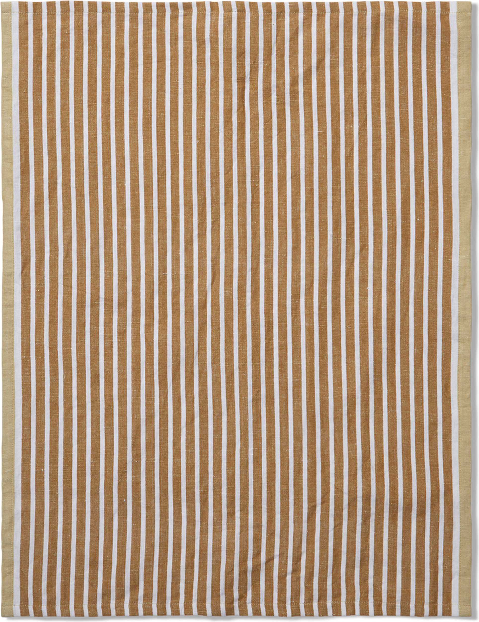 Ścierka kuchenna Hale w paski brązowo-biała