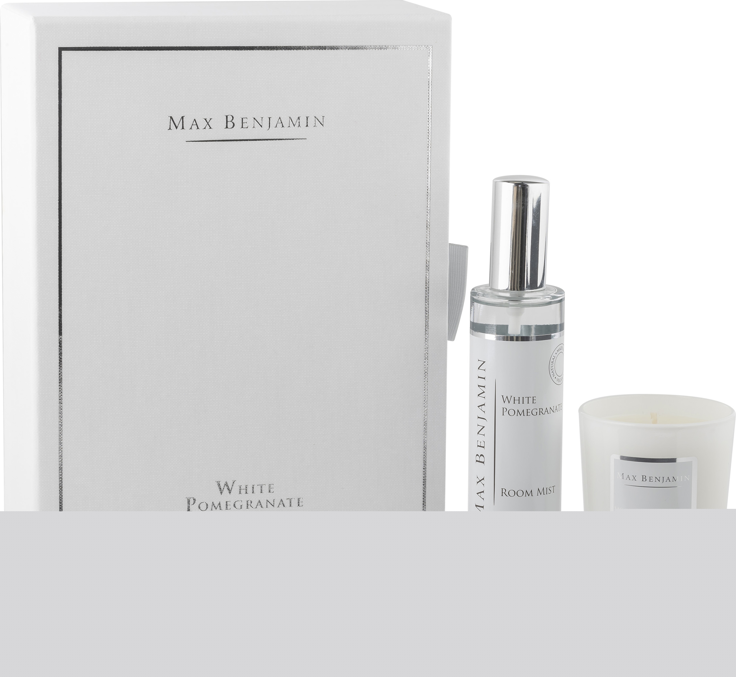 Świeca i mgiełka zapachowa White Pomegranate 2 el.
