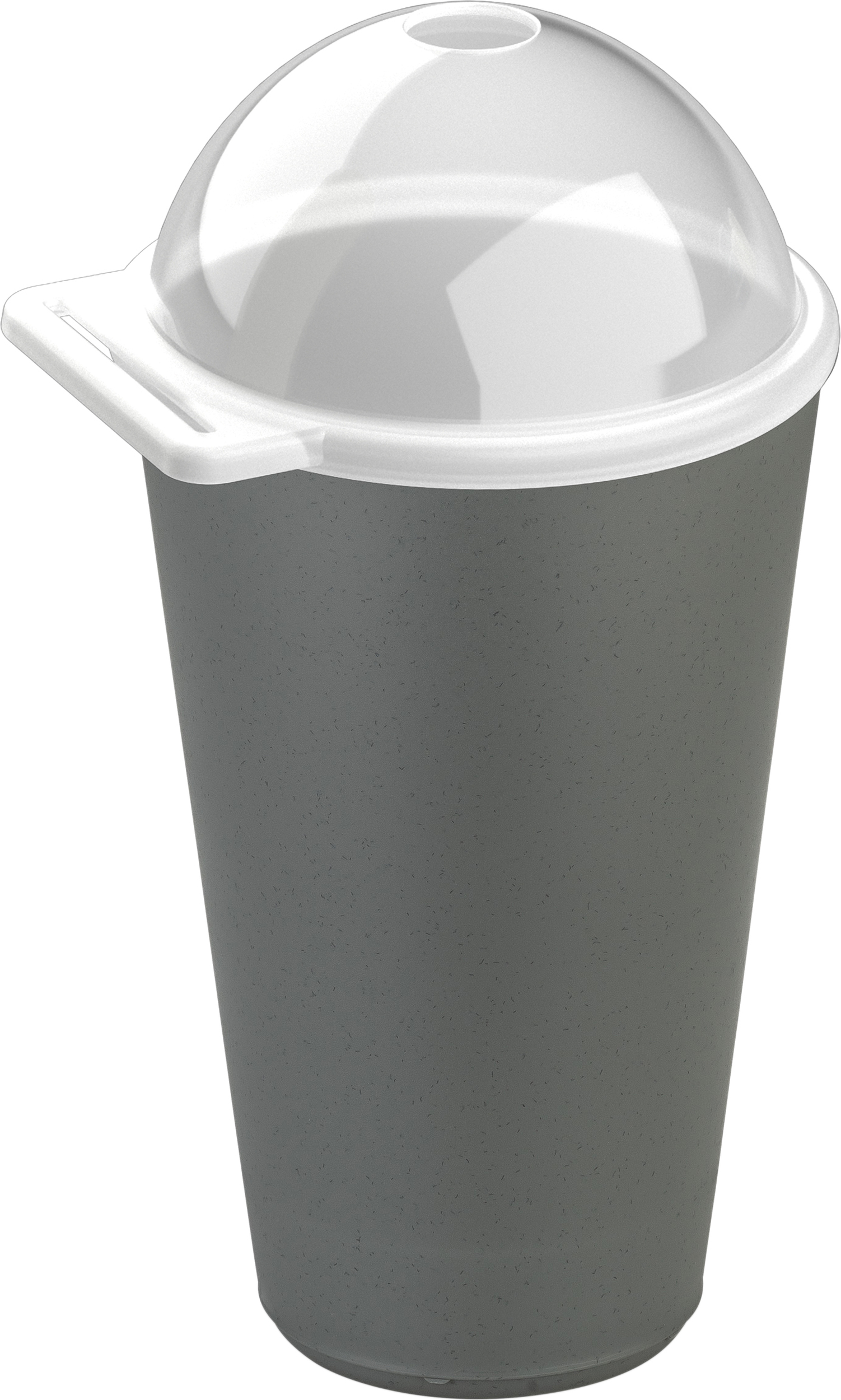 Kubek Move Organic Nature 400 ml z wypukłą pokrywką