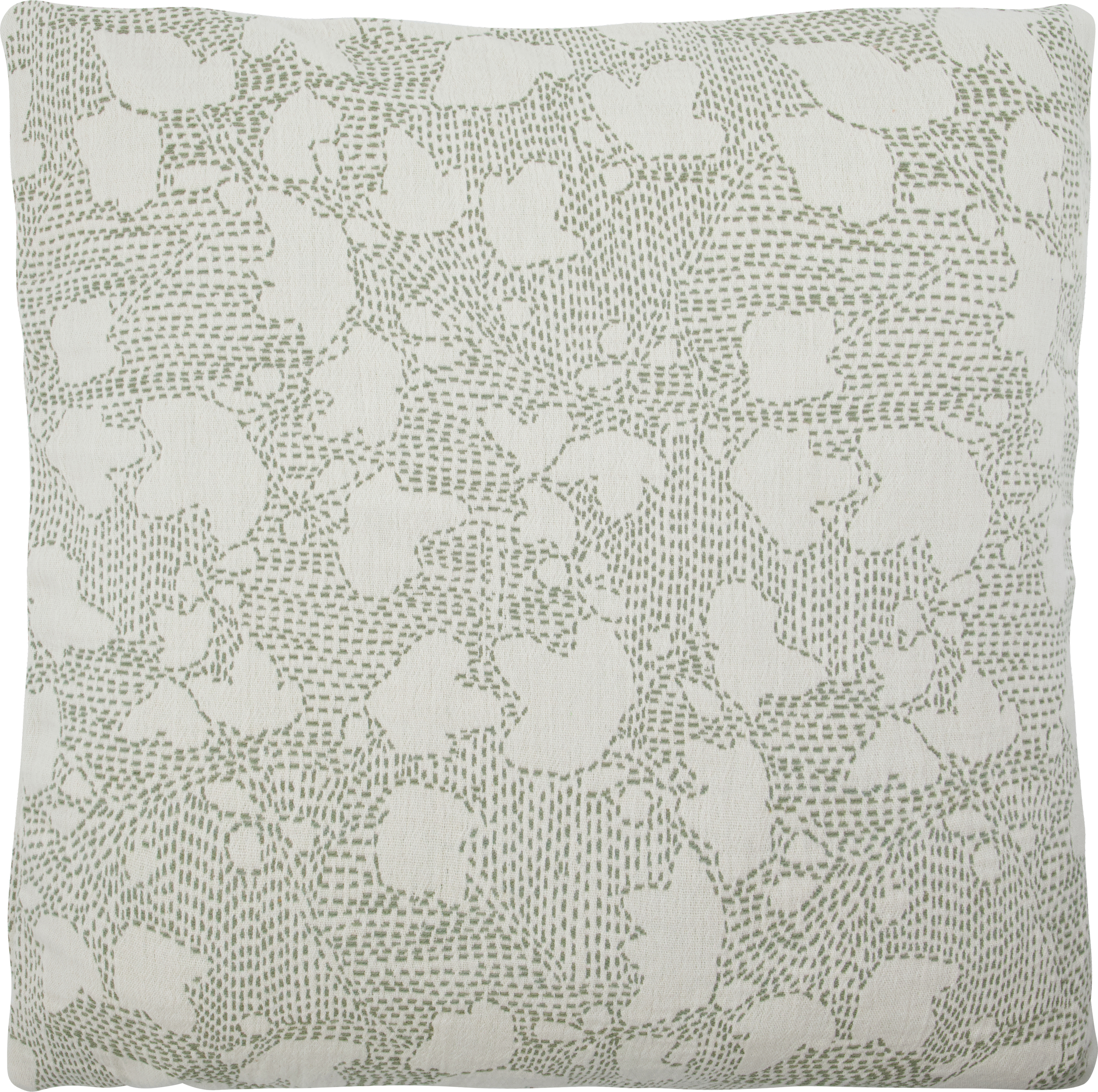 Poszewka na poduszkę HDMori 50 x 50 cm kremowo-khaki