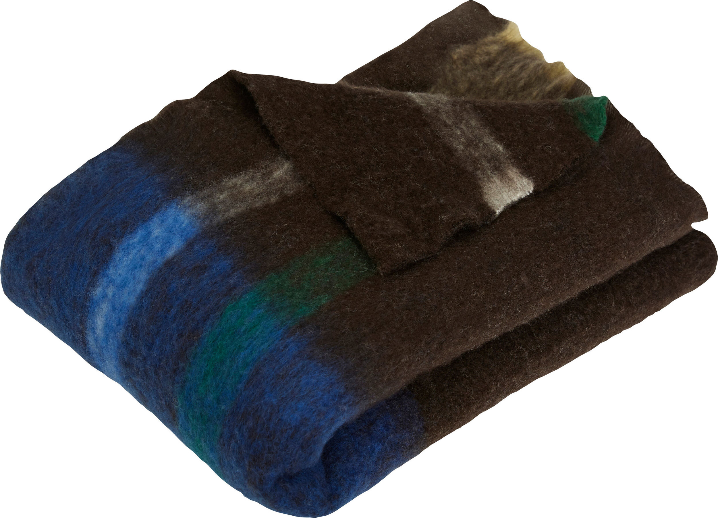 Narzuta Graphic 140 x 200 cm brązowa