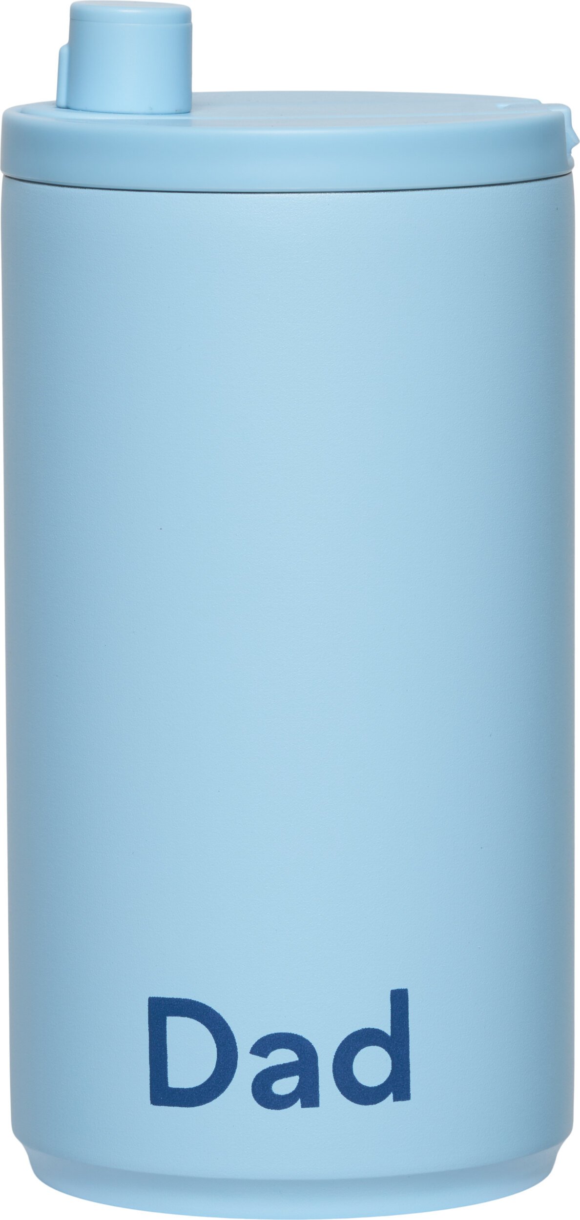 Kubek podróżny Design Letters Dad 350 ml niebieski
