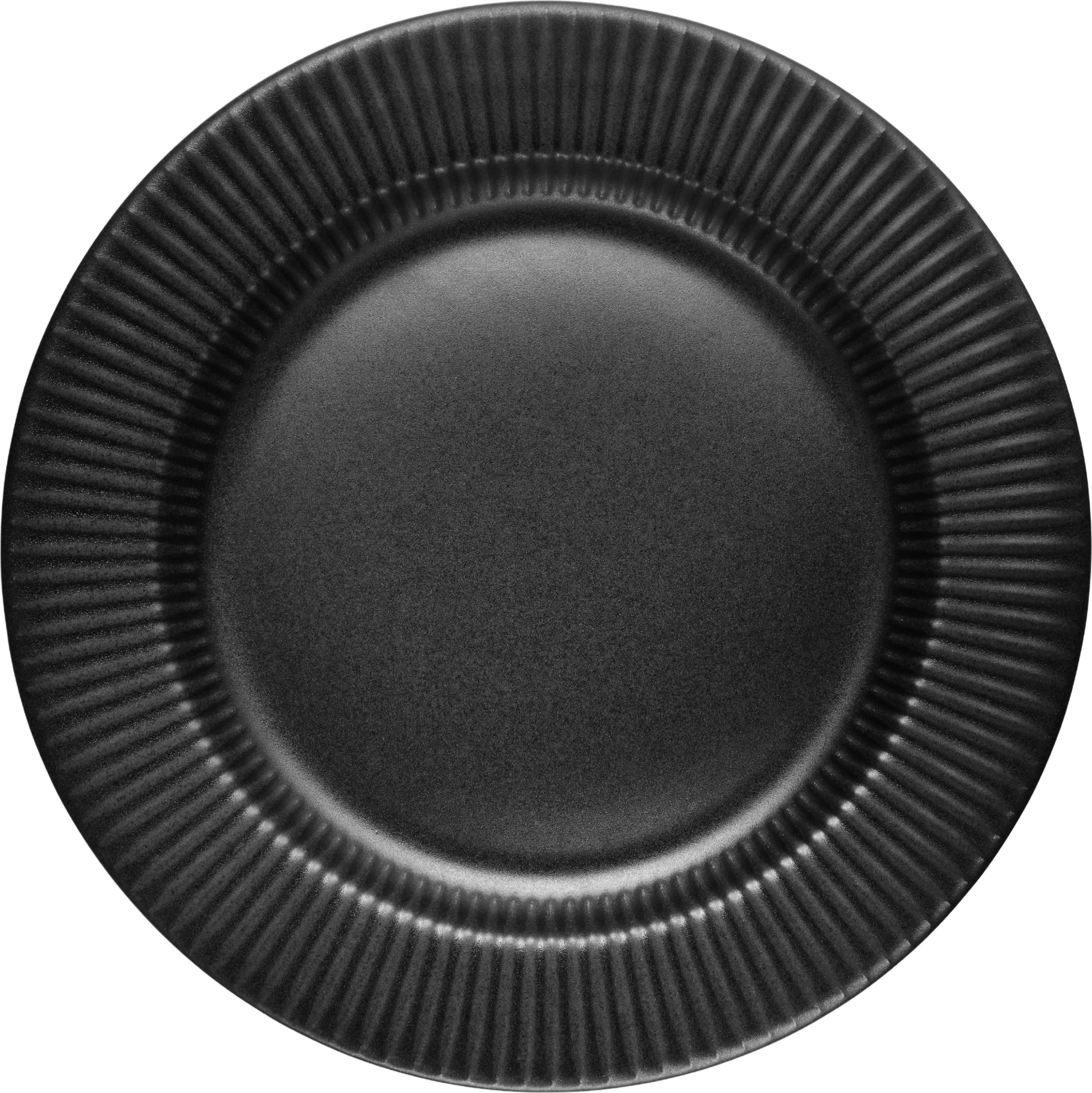 Talerz płaski Legio Nova 25 cm czarny