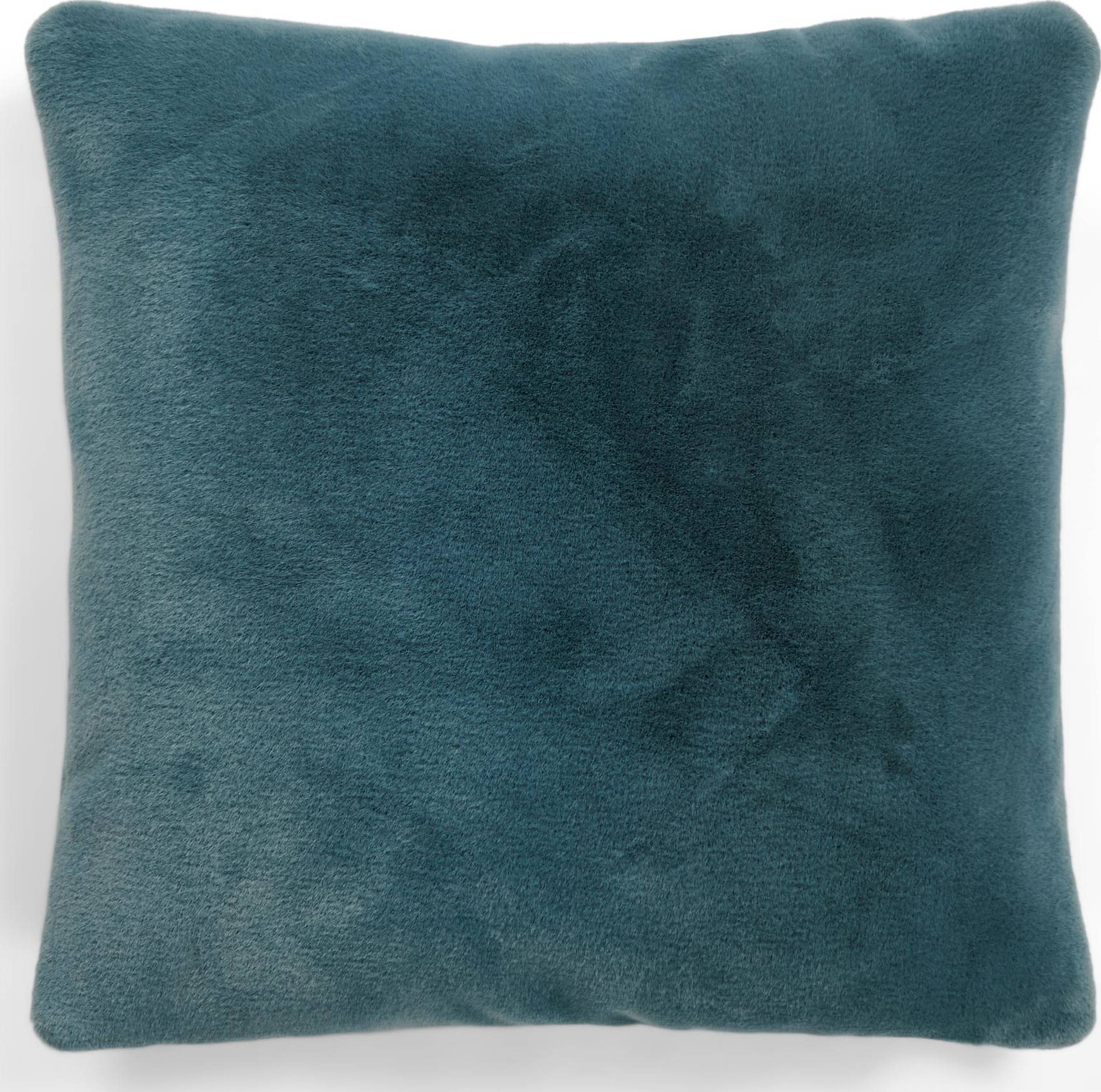 Poduszka Furry szaroniebieska