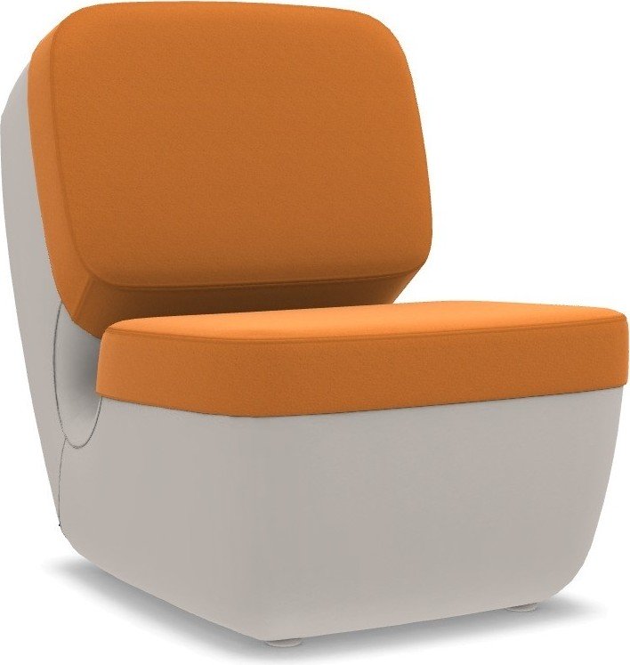 Fotel Nimrod żółty