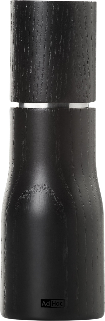 Młynek do soli lub pieprzu Levo S czarny jesion