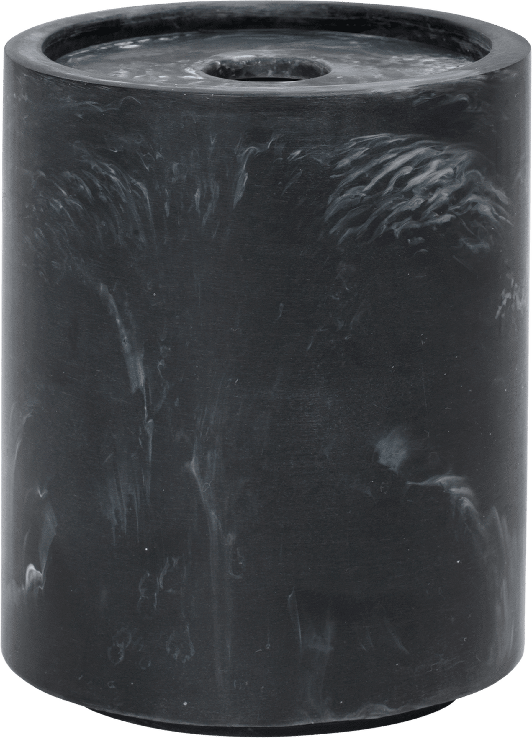 Pojemnik na patyczki kosmetyczne Mist w kolorze węgla