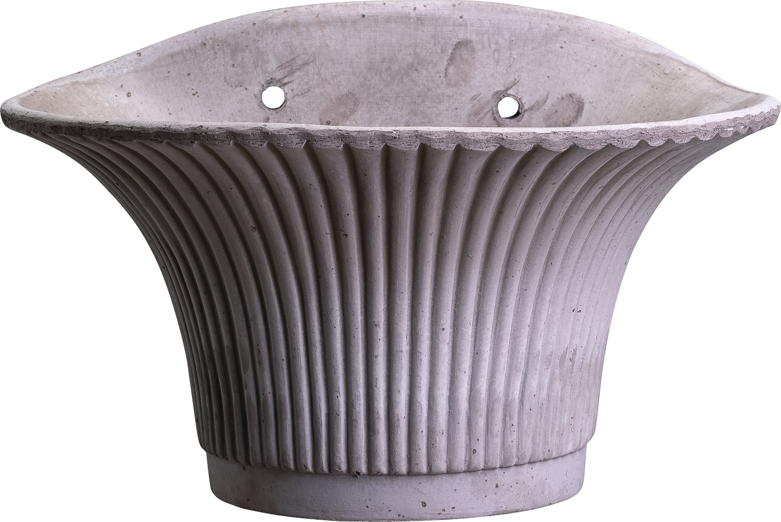 Doniczka ścienna Daisy 30 cm szara