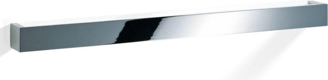 Wieszak reling na ręczniki Brick gładki 80 cm chrom