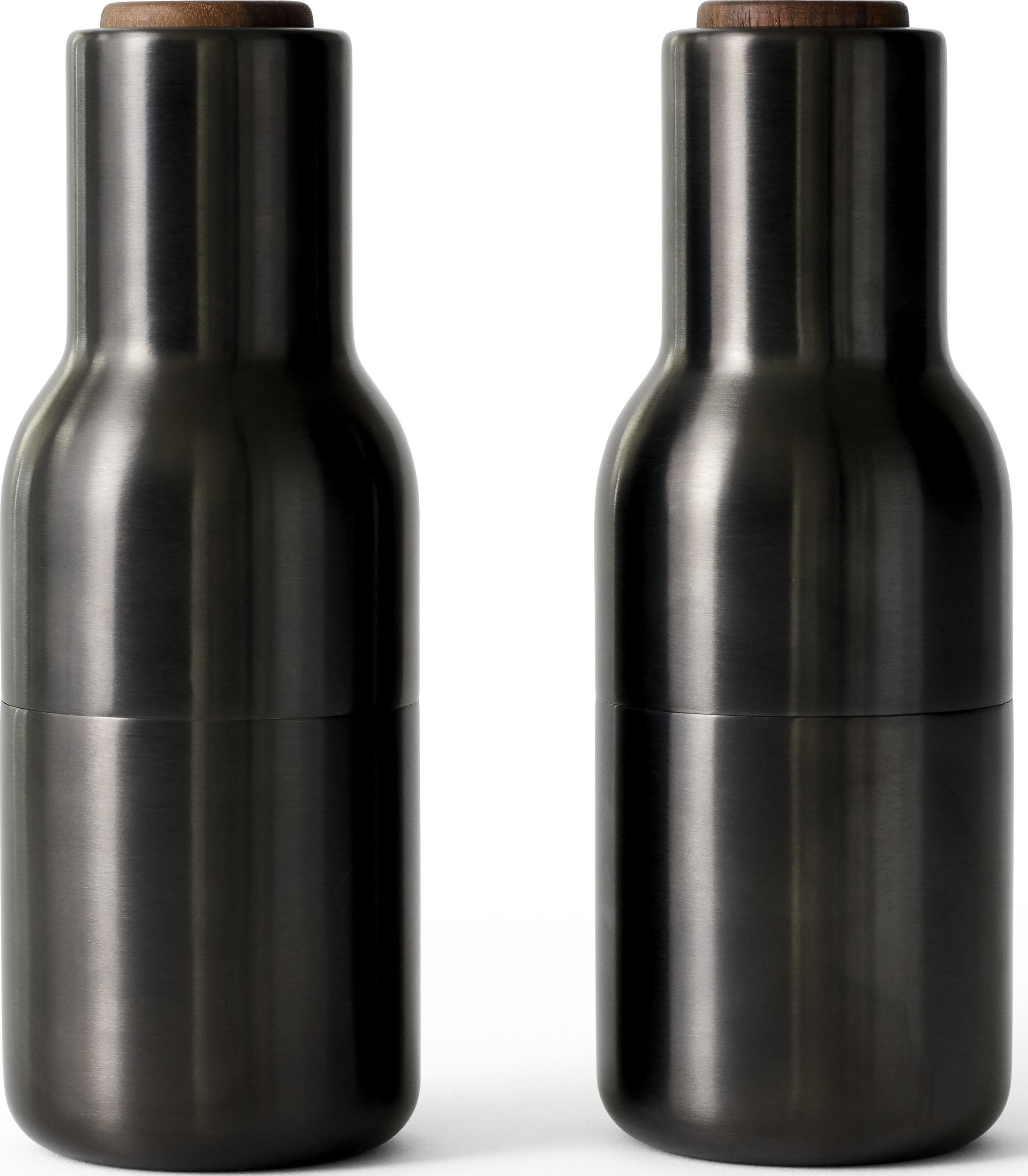 Młynki do pieprzu soli lub przypraw Bottle Grinder mosiądz brązowiony 2 szt.