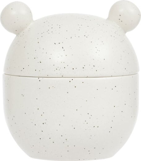 Pojemnik na drobiazgi Saga wysoki złamana biel