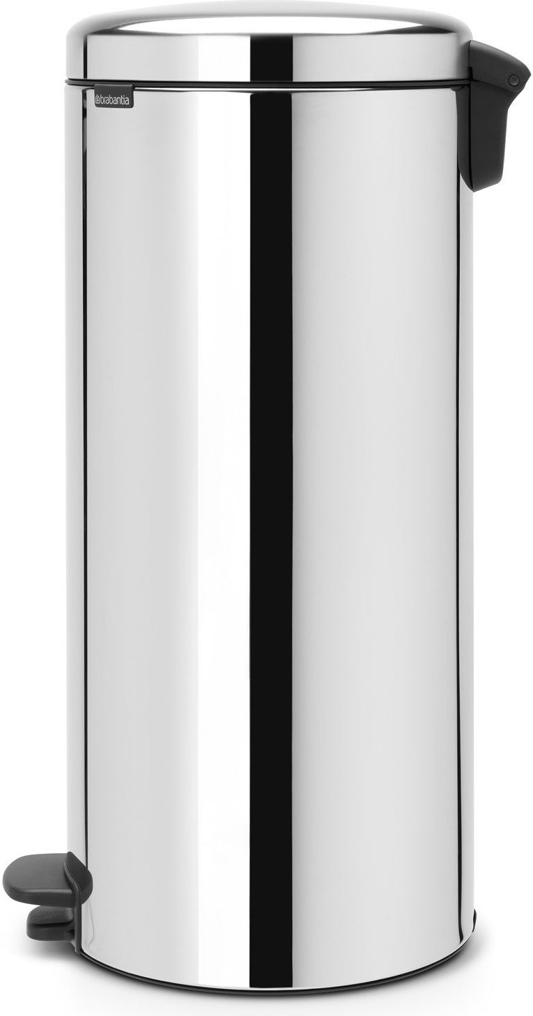 Kosz na śmieci pedałowy NewIcon 30 l stal polerowana